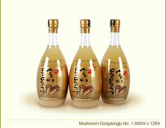 Mushroom Dongdongju  Made in Korea